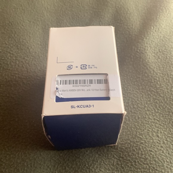 NIB Casio men’s watch. Tan & brown. Adjustable Velcro strap. Face approx 1 1/2” - Picture 7 of 11